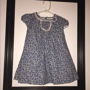 VGUC 2T Blue Prairie Vintage Style Dress